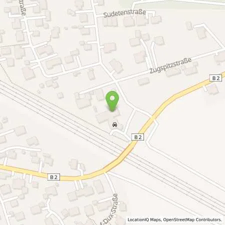 Standortübersicht der Tankstelle KFZ-Service Schneider & Mahl GbR in 82278 Althegnenberg