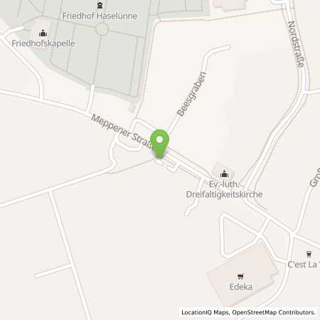 Standortübersicht der Autogas (LPG) Tankstelle: bft - Tankstelle B. Holtkamp KG in 49740, Haselünne