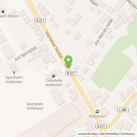 Standortübersicht der Autogas (LPG) Tankstelle: Agravis Tankstelle in 30974, Wennigsen-Holtensen