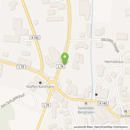 Standortübersicht der Tankstelle Freie Tankstelle Berling in 49577 Ankum