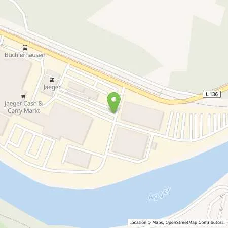 Standortübersicht der Tankstelle Freie Tankstelle August Jäger Nachf. GmbH & Co. KG in 51766 Engelskirchen