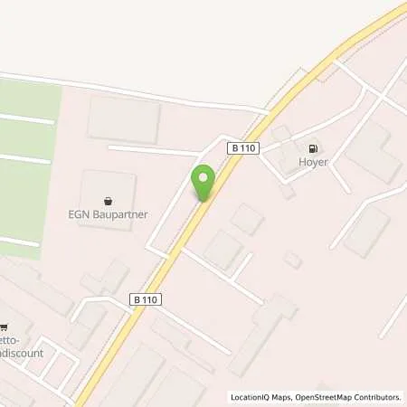 Standortübersicht der Tankstelle Hoyer Tank-Treff in 17159 Dargun