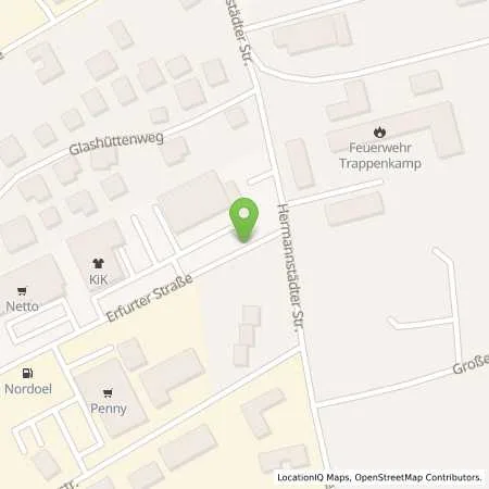 Standortübersicht der Tankstelle Nordoel Tankstelle in 24610 Trappenkamp