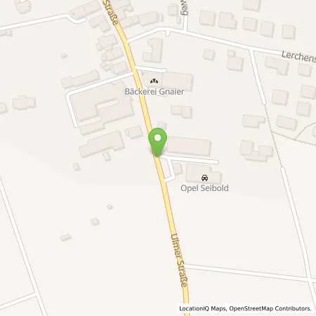 Standortübersicht der Tankstelle Aral Tankstelle Seibold GmbH in 89547 Gerstetten