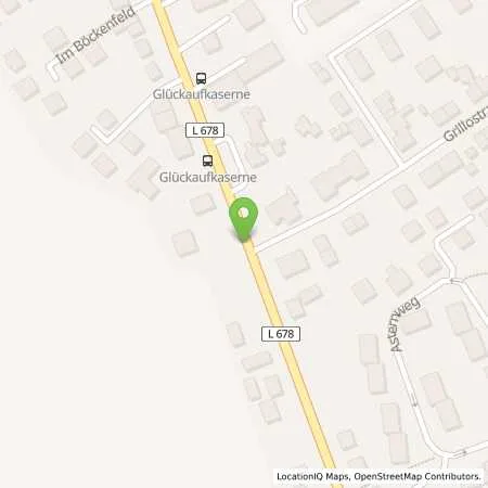 Standortübersicht der Tankstelle TopGas in 59425 Unna