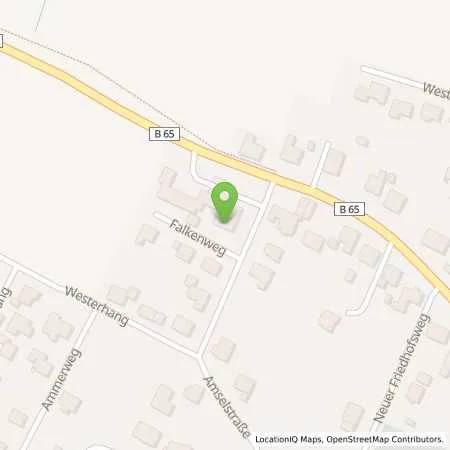 Standortübersicht der Tankstelle Freie Tankstelle Brigitte Husemann in 32312 Lübbecke (Nettelstedt)