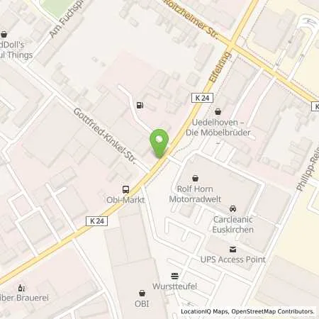 Standortübersicht der Tankstelle Autohaus Laschke / Rula Autogas in 53879 Euskirchen (Innenstadt)