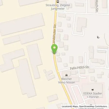 Standortübersicht der Tankstelle Automatentankstelle in 94315 Straubing