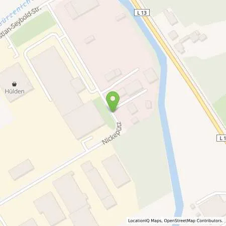 Standortübersicht der Tankstelle Laprell Propangas Vertriebs GmbH & Co. KG in 52349 Düren (Gürzenich)