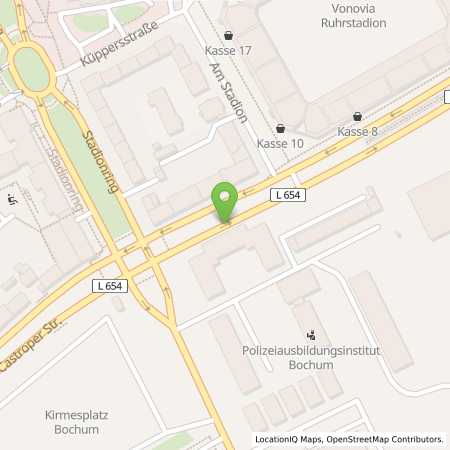 Standortübersicht der Autogas (LPG) Tankstelle: GO Tankstelle (tamoil) in 44791, Bochum