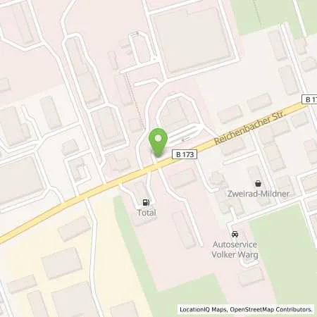 Standortübersicht der Tankstelle HEM-Tankstelle in 08056 Zwickau