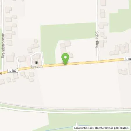 Standortübersicht der Tankstelle Jantzon Tankstelle Kauer in 32457 Porta Westfalica (Eisbergen)