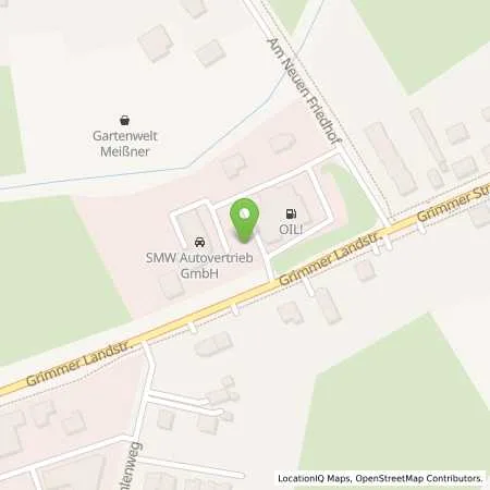 Standortübersicht der Tankstelle OIL! Tankstelle Klaus-Peter Schulz in 17489 Greifswald