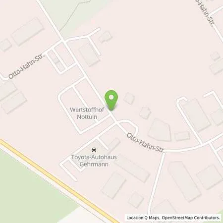 Standortübersicht der Tankstelle Kellermann Mineralöle in 48301 Nottuln