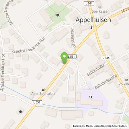 Standortübersicht der Autogas (LPG) Tankstelle: FreieTankstelle Deim in 48301, Nottuln-Appelhülsen