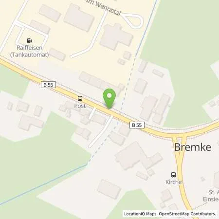 Standortübersicht der Tankstelle Aral Tankstelle Carsten Geldmacher in 59889 Eslohe (Bremke)