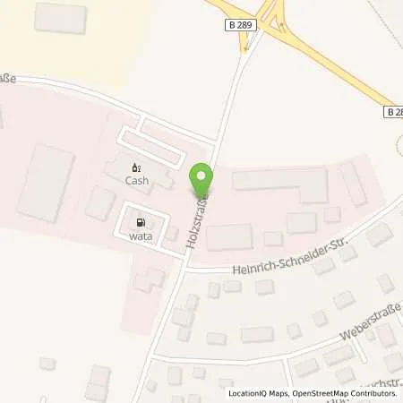 Standortübersicht der Tankstelle WATA waschen und tanken in 95336 Mainleus