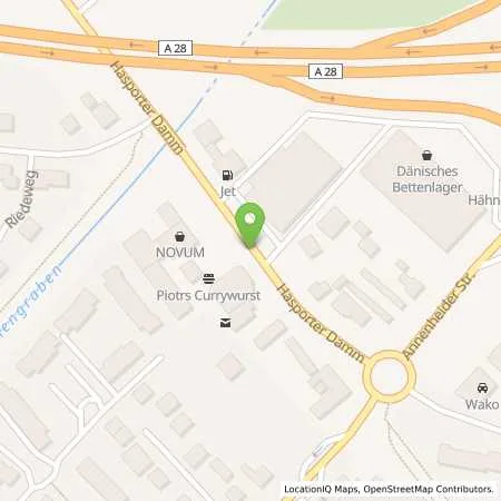 Standortübersicht der Tankstelle Total Station Stephan Koy in 27755 Delmenhorst