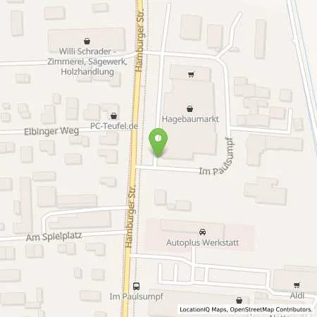 Standortübersicht der Tankstelle Helbig Mineralöl GmbH in 38518 Gifhorn (Gamsen)