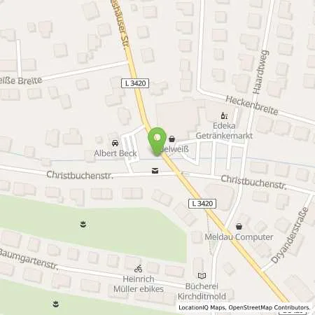 Standortübersicht der Tankstelle Esso Station Bogon in 34130 Kassel-Harleshausen