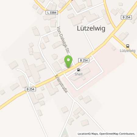 Standortübersicht der Autogas (LPG) Tankstelle: Agip LOMO in 34576, Homberg (Efze)-Lützelwig
