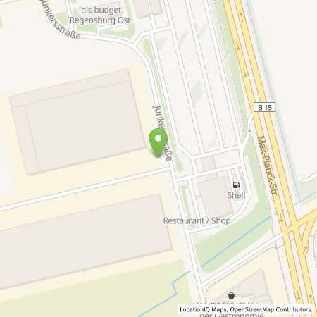 Standortübersicht der Tankstelle Shell Station in 93055 Regensburg