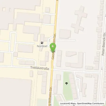 Standortübersicht der Tankstelle Nordoel Tankstelle Hamburg in 21107 Hamburg (Wilhelmsburg)