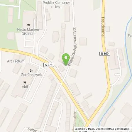 Standortübersicht der Tankstelle Proklin Klempner- und Installationsbetrieb GmbH in 08209 Auerbach