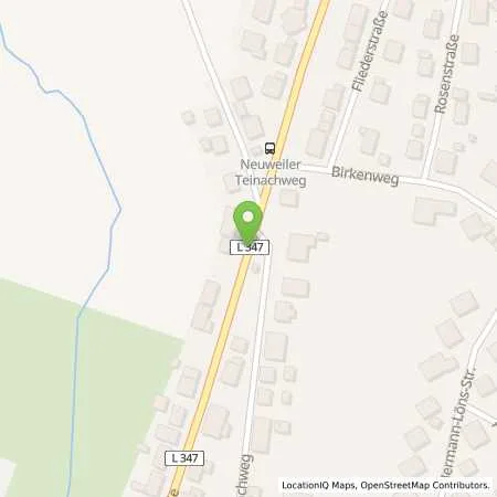 Standortübersicht der Tankstelle Gmeiner KFZ Technik in 75389 Neuweiler