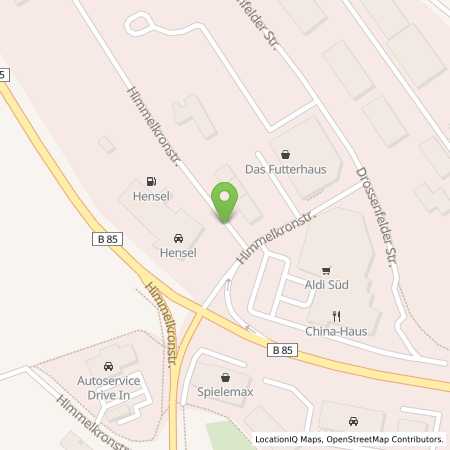 Standortübersicht der Autogas (LPG) Tankstelle: Auto-Hensel in 95445, Bayreuth