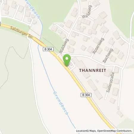 Standortübersicht der Tankstelle OMV Tankstelle, Stefan Wallner GmbH & Co. KG in 83278 Traunstein