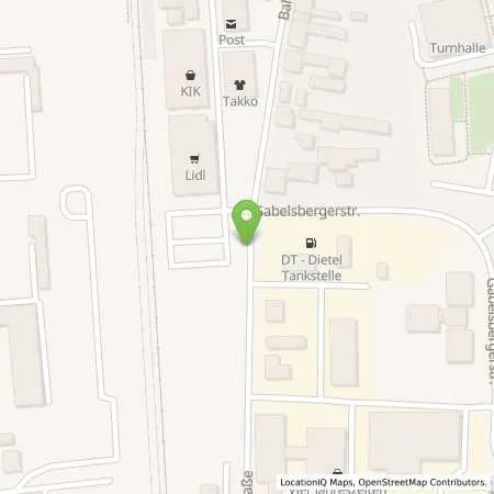 Standortübersicht der Tankstelle DT-Dietel-Tank in 04668 Grimma