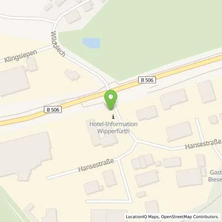 Standortübersicht der Tankstelle Malz Automobiltechnik in 51688 Wipperfürth