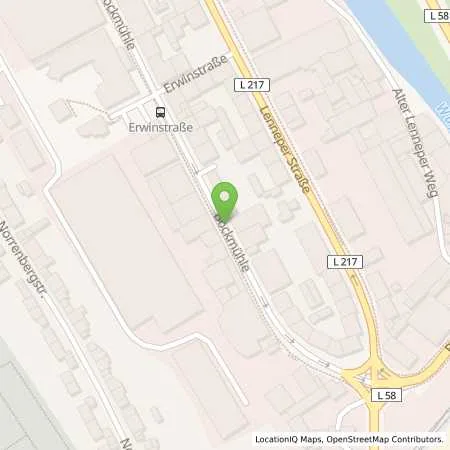 Standortübersicht der Tankstelle Wupper Reifen und Autoteile GmbH in 42289 Wuppertal