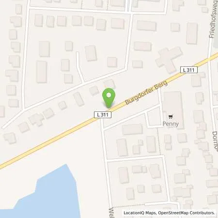 Standortübersicht der Tankstelle HEM Tankstelle in 31311 Uetze (Hänigsen)