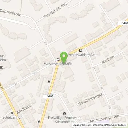 Standortübersicht der Tankstelle Autohaus Muth Co. GmbH in 65936 Frankfurt