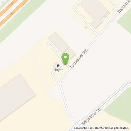 Standortübersicht der Tankstelle Hoyer Tank-Treff Magdeburg in 39126 Magdeburg