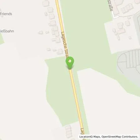 Standortübersicht der Tankstelle Lippe Tank Knuth Hülsmann in 32108 Bad Salzuflen (Schötmar)