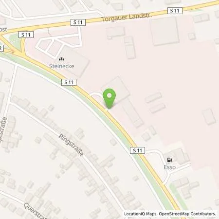 Standortübersicht der Tankstelle Esso Tankstelle in 04838 Eilenburg