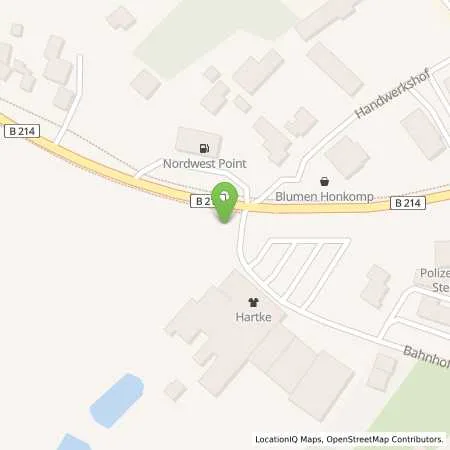 Standortübersicht der Tankstelle Jantzon Tankstellen GmbH Bavendiek in 49439 Steinfeld