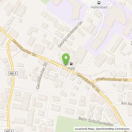 Standortübersicht der Tankstelle Zieglmeier GmbH & Co. KG in 86529 Schrobenhausen