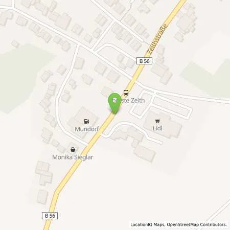 Standortübersicht der Tankstelle Mundorf Tankstelle K. Moukhmalji in 53819 Neunkirchen-Seelscheid