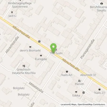 Standortübersicht der Tankstelle Hoyer Tank-Treff in 12167 Berlin (Steglitz)