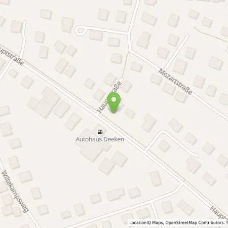 Standortübersicht der Tankstelle Autohaus Deeken in 26683 Saterland (Ramsloh)