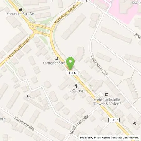 Standortübersicht der Tankstelle Sound & Phone in 47441 Moers