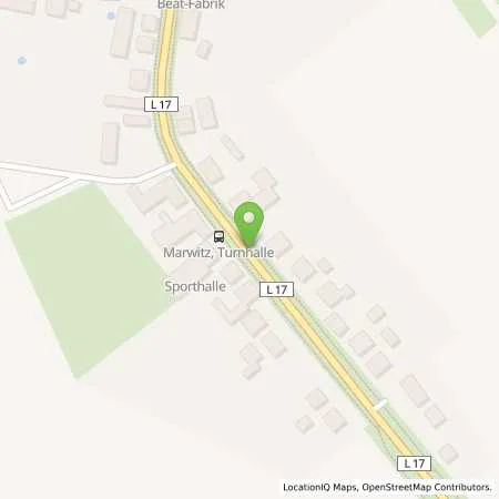 Standortübersicht der Tankstelle STAR Velten in 16727 Velten