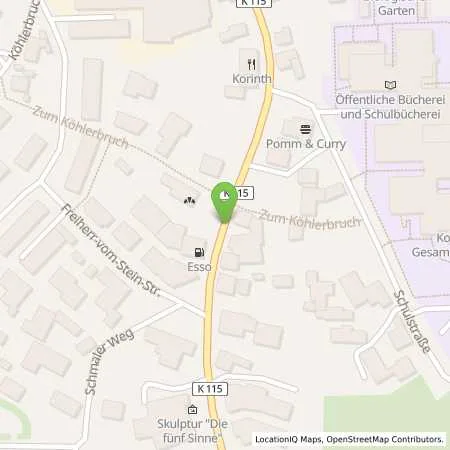 Standortübersicht der Tankstelle ESSO Station Buddelmann GmbH in 28844 Weyhe