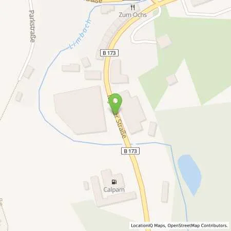 Standortübersicht der Tankstelle Calpam Tankstelle in 08491 Netzschkau