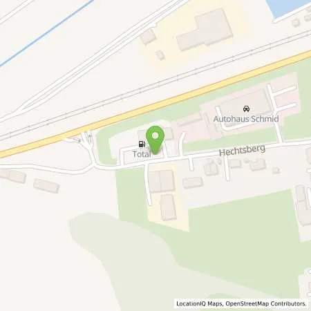 Standortübersicht der Tankstelle TOTAL Station in 77756 Hausach