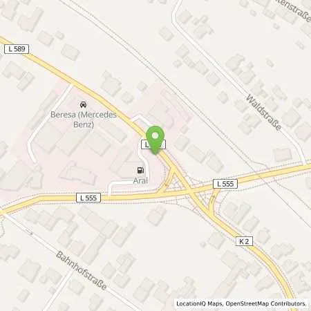 Standortübersicht der Tankstelle NITROL-Tank- u. Reifenservice in 49525 Lengerich